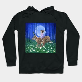 Spring Moon Hare Fairy Hoodie